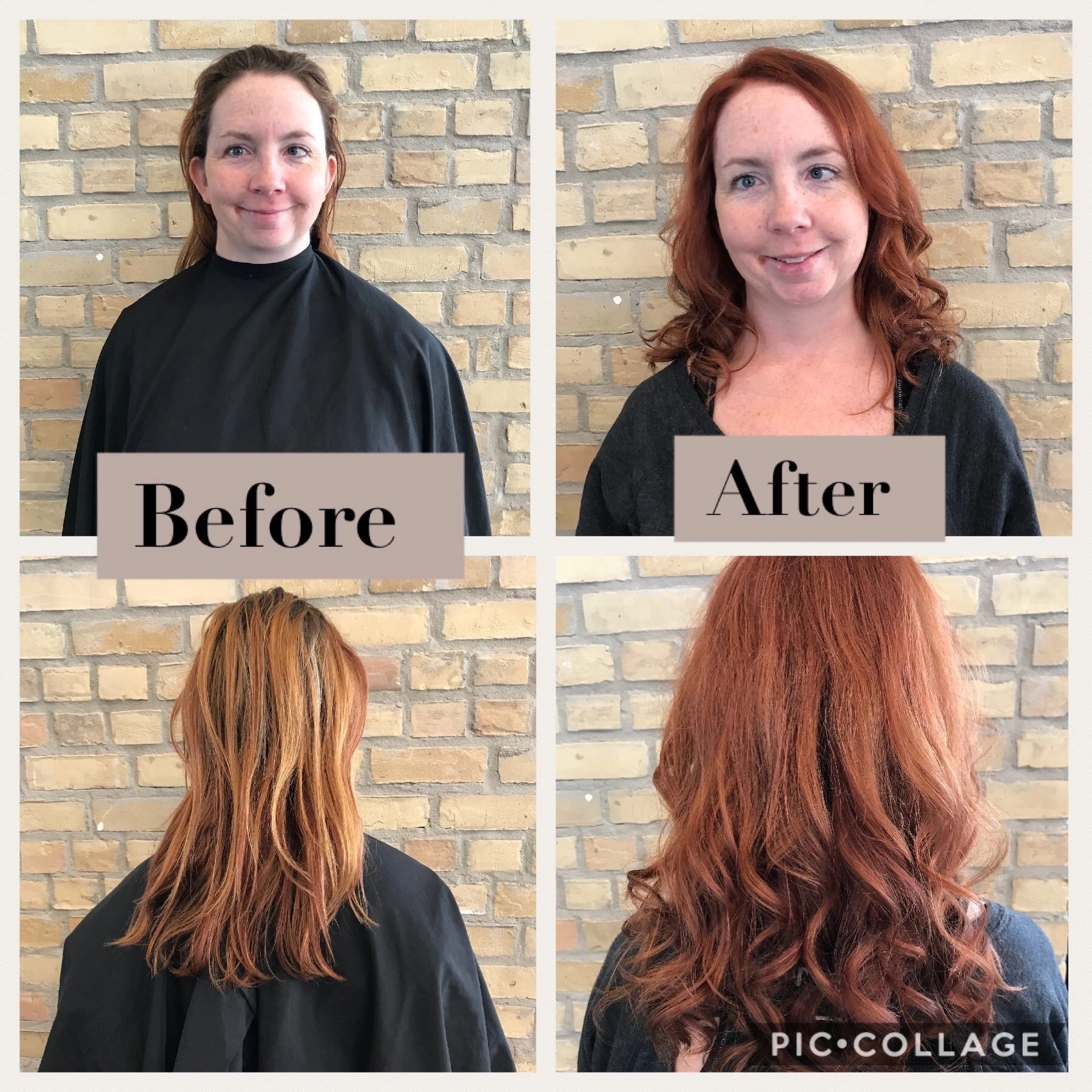 Tim's hair color work